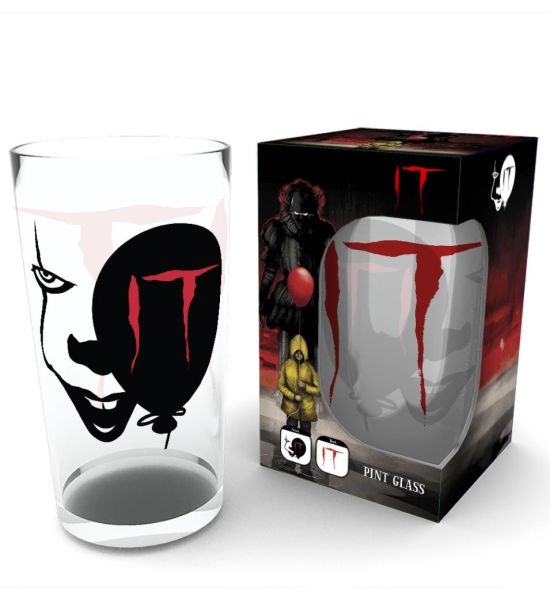 IT: Pennywise Face 400ml Glass