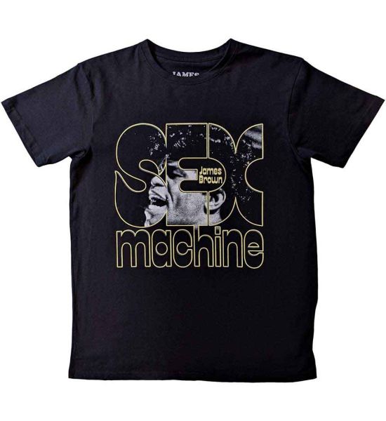 James Brown: Sex Machine - Black T-Shirt