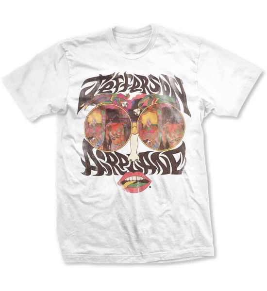 Jefferson Airplane: Lips - White T-Shirt