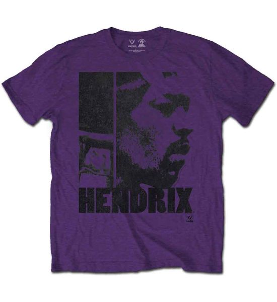 Jimi Hendrix: Let Me Die - Purple T-Shirt