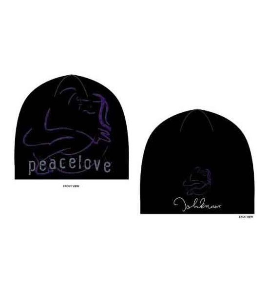 John Lennon: Peace & Love - Black Beanie Hat Preorder