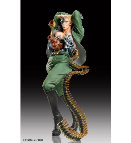 JoJo's Bizarre Adventure Part 2: Battle Tendency Statue Legend PVC Statue Rudol von Stroheim (18cm) Preorder