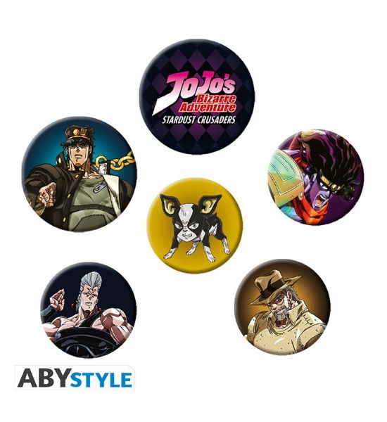 JoJo's Bizarre Adventure: Characters Badge Pack