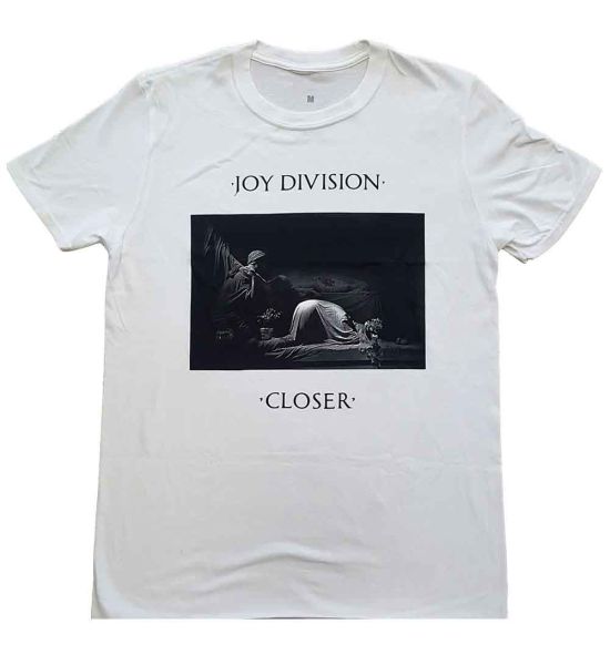 Joy Division: Classic Closer - White T-Shirt