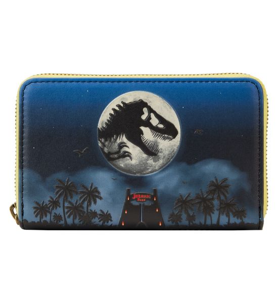 Loungefly Jurassic Park: 30th Anniversary Dino Moon Zip Wallet