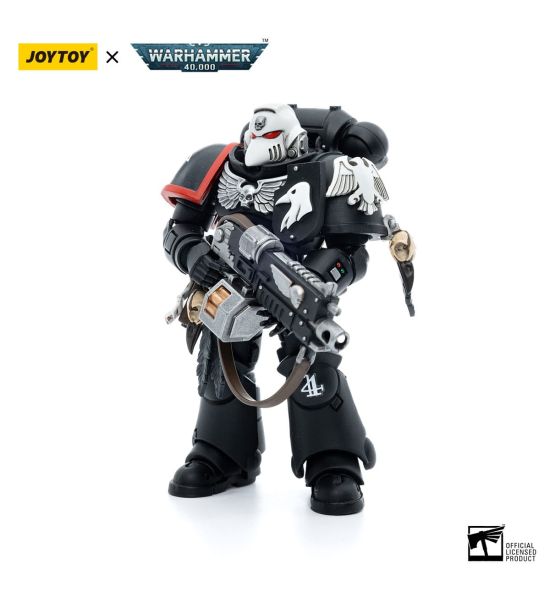 Warhammer 40,000: JoyToy Figure - Raven Guard Intercessors Sergeant Rychas (1/18 scale)