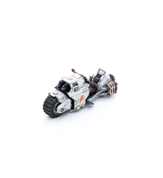 Warhammer 40,000: JoyToy Figure - Vehicle 1/18 White Scars Raider-pattern Combat Bike (1/18 scale)