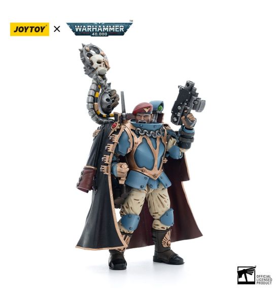 Warhammer 40,000: JoyToy Figure - Astra Militarum Tempestus Scions Command Squad 55th Kappic Eagles Tempestor Prime (1/18 scale)