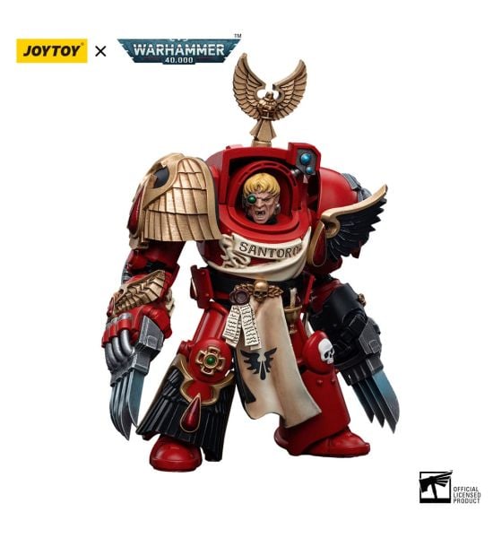 Warhammer 40,000: JoyToy Figure - Blood Angels Assault Terminators Sergeant Santoro (1/18 scale) Preorder