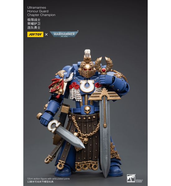 Warhammer 40,000: JoyToy Figure - Ultramarines Honour Guard Chapter Champion (1/18 scale) Preorder