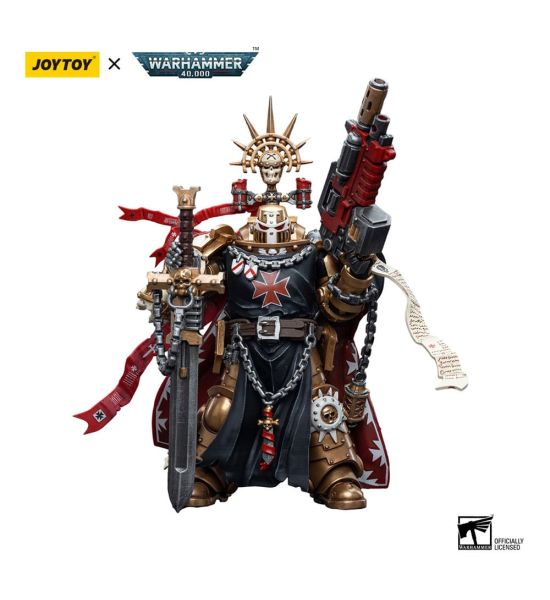 Warhammer 40,000: JoyToy Figure - Black Templars High Marshal Helbrecht (1/18 scale)