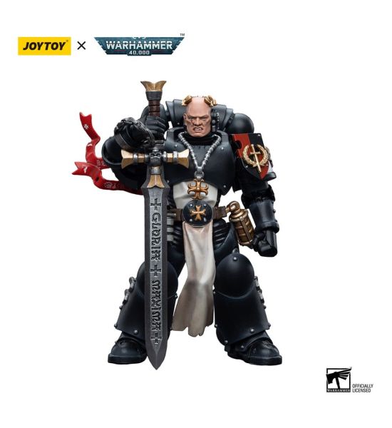 Warhammer 40,000: JoyToy Figure - Black Templars Emperor's Champion Bayard's Revenge (1/18 scale)