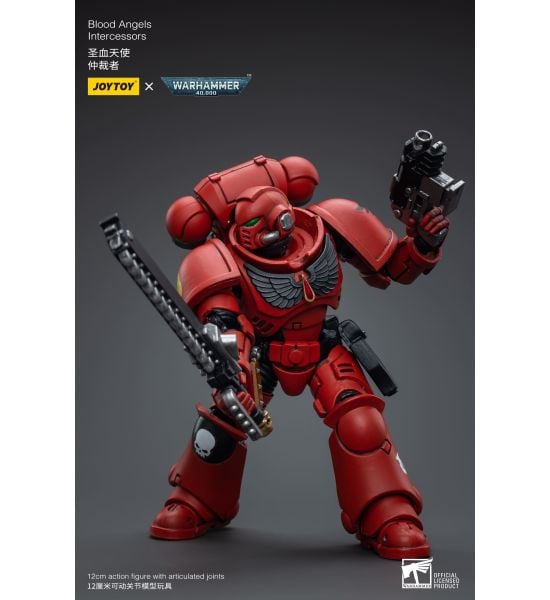 Warhammer 40,000: JoyToy Figure - Blood Angels Intercessors (1/18 scale) Preorder