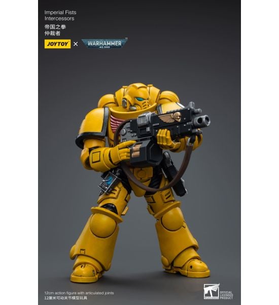 Warhammer 40,000: JoyToy Figure - Imperial Fists Intercessors (1/18 scale) Preorder