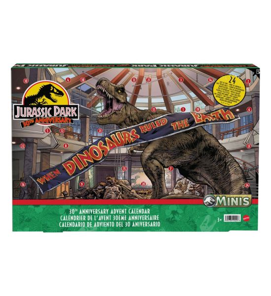 Jurassic Park: Minis Advent Calendar 30th Anniversary