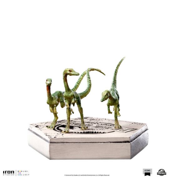 Jurassic World Icons: Compsognathus Statue (5cm) Preorder