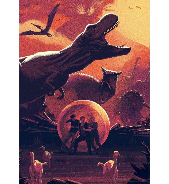 Jurassic World: Gyrosphere Limited Edition Art Print