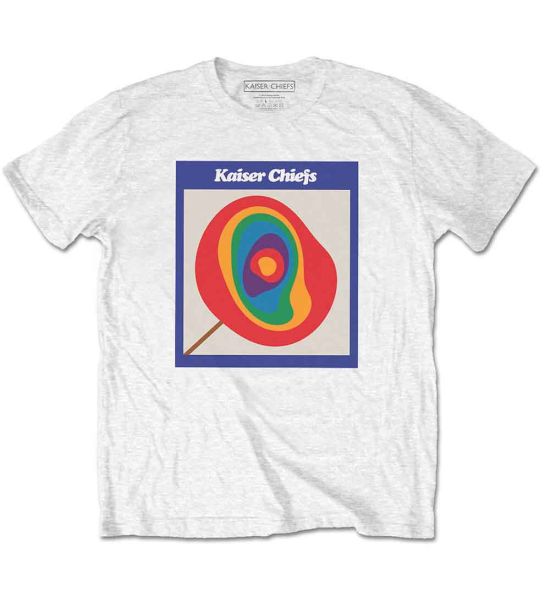 Kaiser Chiefs: Lollipop - White T-Shirt