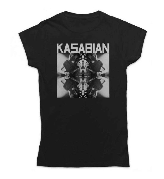 Kasabian: Solo Reflect - Ladies Black T-Shirt