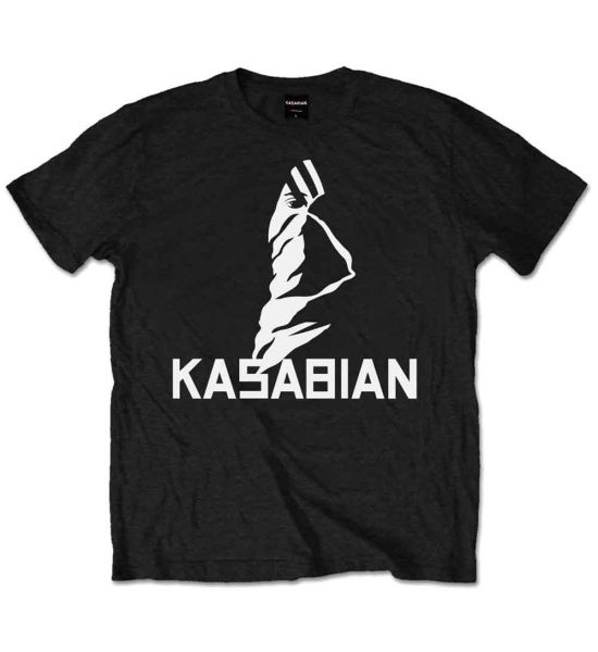 Kasabian: Ultra Face - Black T-Shirt