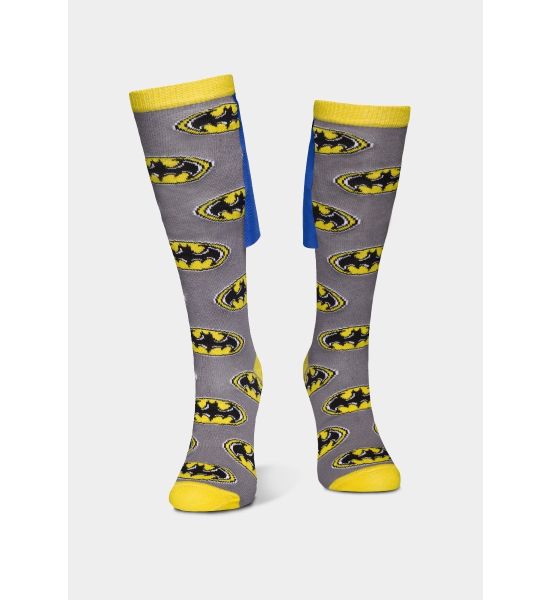 Batman: Logo Caped Knee High Socks (1 Pack)