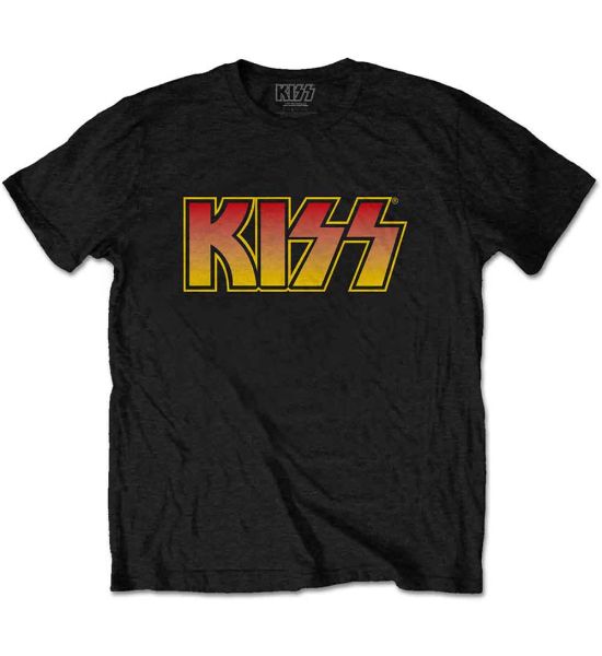 KISS: Classic Logo - Black T-Shirt