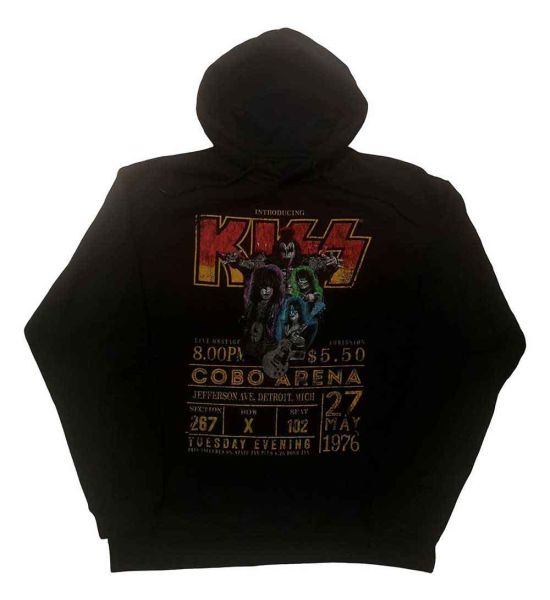 KISS: Cobra Arena '76 - Black Pullover Hoodie