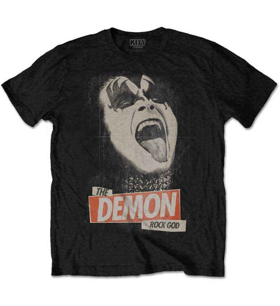 KISS: The Demon Rock - Black T-Shirt