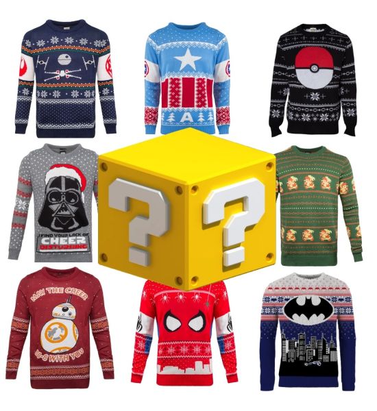 Merchoid Mystery Ugly Christmas Sweater/Jumper