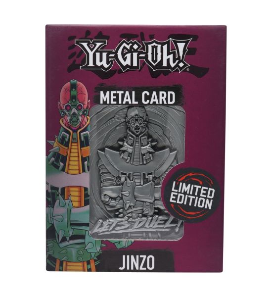 Yu-Gi-Oh!: Jinzo Limited Edition Metal Card