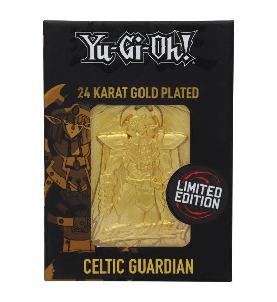 Yu Gi Oh!: Celtic Guardian Knight Limited Edition 24K Gold Plated Metal Card