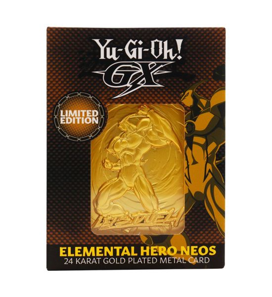 Yu-Gi-Oh!: Elemental Hero Neos 24k Gold Plated Ingot