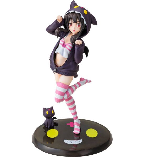 Kono Subarashii Sekai ni Syukufuku wo!: Megumin Hoodie Look Chomusuke ver. 1/7 Statue (25cm)