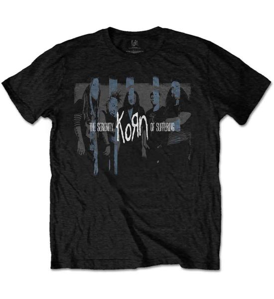 Korn: Block Photo - Black T-Shirt