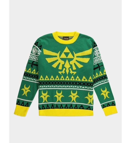 Legend Of Zelda: Hyrule Bright Ugly Christmas Sweater