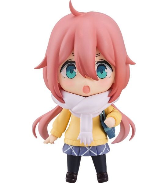 Laid-Back Camp: Nadeshiko Kagamihara School Uniform Ver. Action Figure (10cm) Preorder