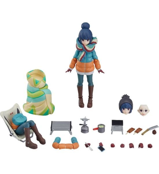 Laid-Back Camp: Rin Shima Figma Action Figure DX Edition (13cm) Preorder