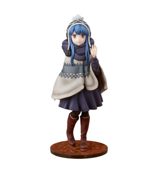 Laid-Back Camp: Rin Shima Lake Shibire Camping Ver. 1/7 Statue (22cm) Preorder