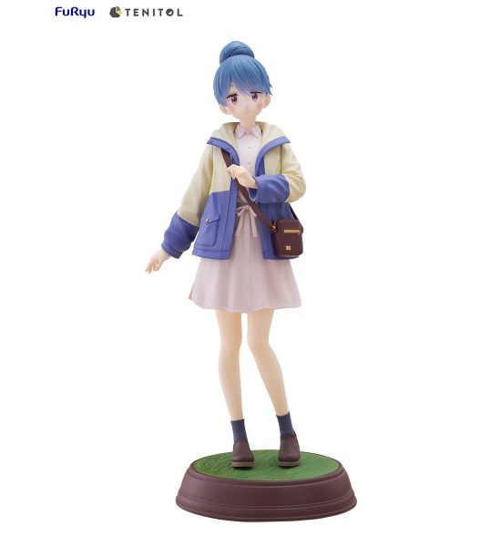 Laid-Back Camp: Rin Shima Tenitol PVC Statue (23cm) Preorder