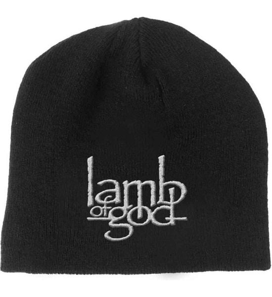 Lamb Of God: Logo - Black Beanie Hat Preorder