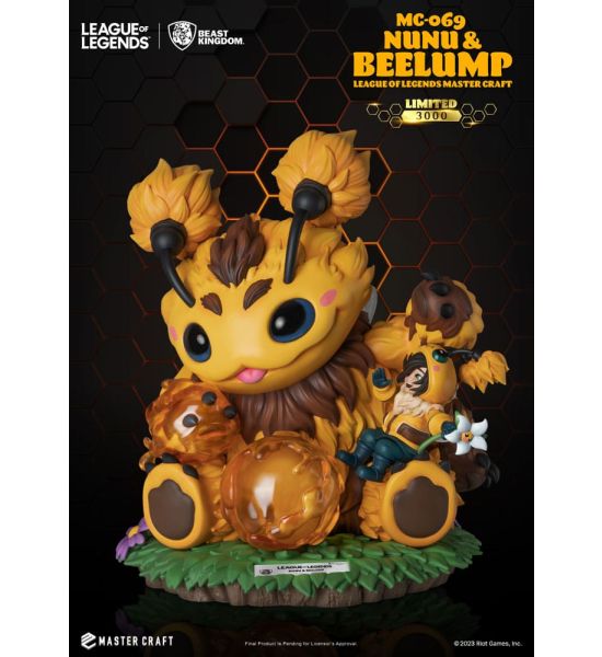 League of Legends: Nunu & Beelump Master Craft Statue (35cm)