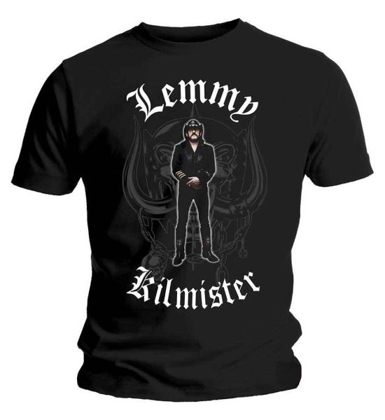 Lemmy: Memorial Statue - Black T-Shirt