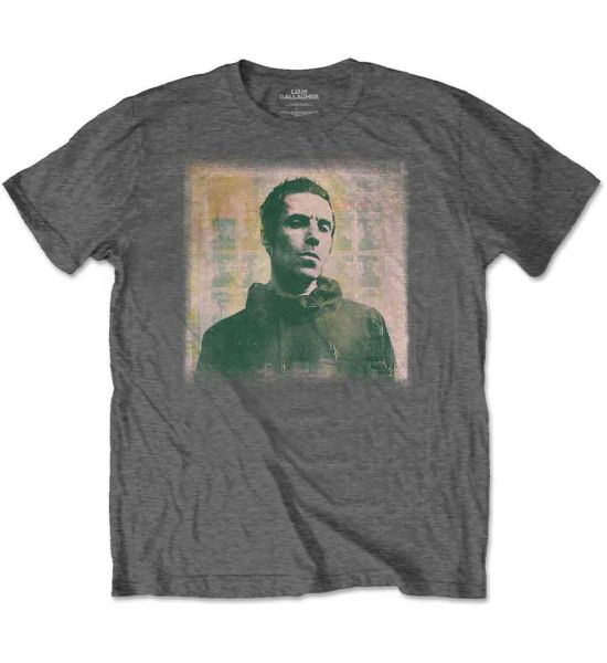 Liam Gallagher: Monochrome - Charcoal Grey T-Shirt