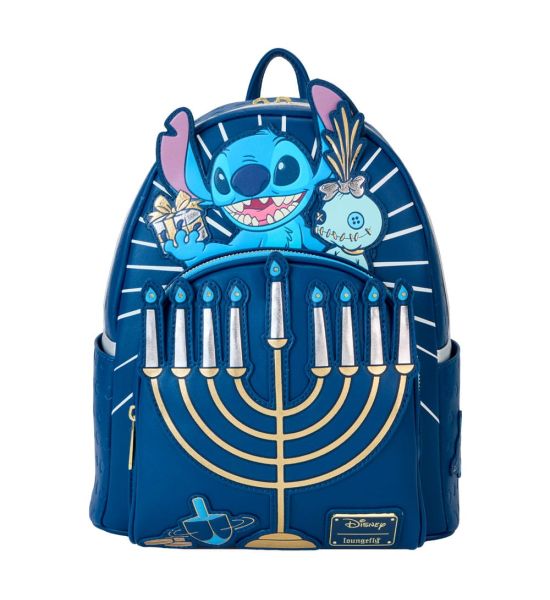 Lilo & Stitch: Menorah Stitch Mini Backpack by Loungefly Preorder