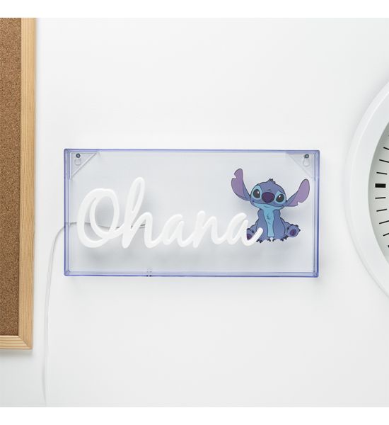 Lilo & Stitch: Ohana LED Neon Light