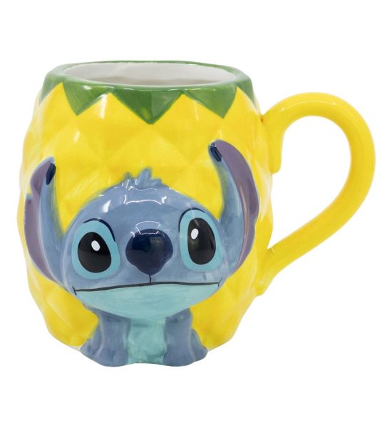 Lilo & Stitch: Stitch Pineapple 3D Mug (414ml)