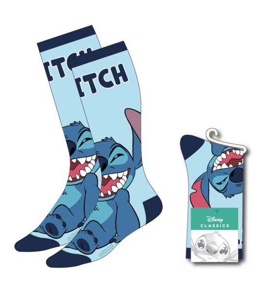 Lilo & Stitch: Stitch Sitting Socks (36-43) Preorder