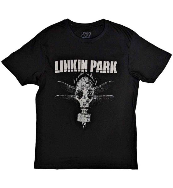 Linkin Park: Gas Mask - Black T-Shirt