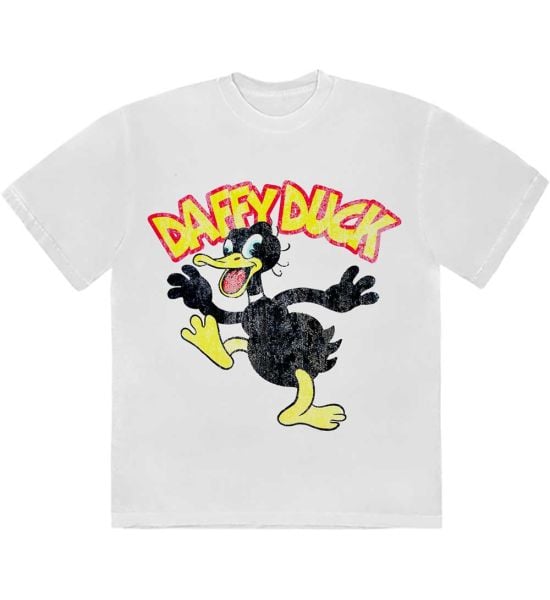 Looney Tunes: Daffy Duck - White T-Shirt