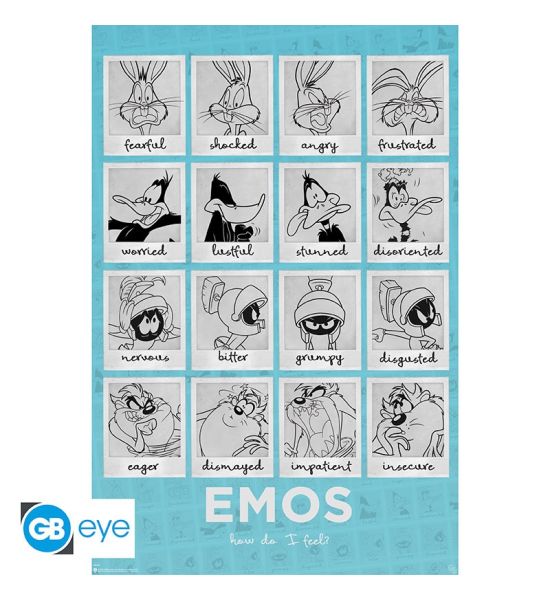 Looney Tunes: Moods Poster (91.5x61cm)